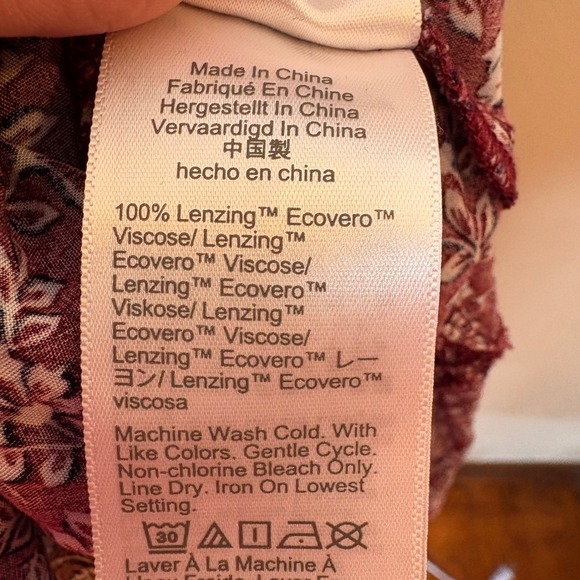 J. Crew Puff Sleeve Tiered Midi Dress Size XS - Picture 5 of 9